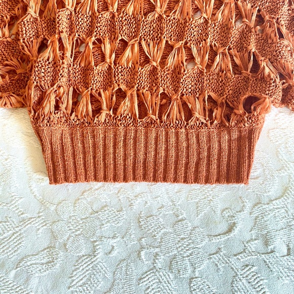 🍁 Like-New Crochet Fall Sweater - Picture 5 of 7